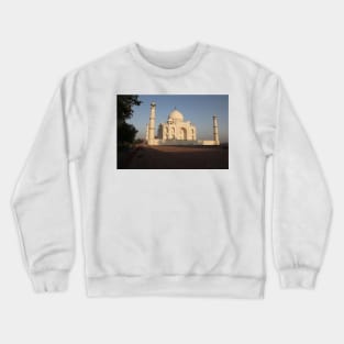 The Taj Mahal at Sunrise Crewneck Sweatshirt